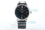 MKS Factory Replica Swiss 9015 IWC Portofino Watch Blue Dial Men 